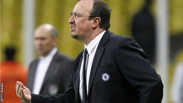 Chelsea interim manager Rafael Benitez