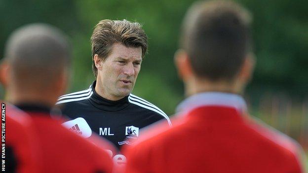 Swansea City manager Michael Laudrup