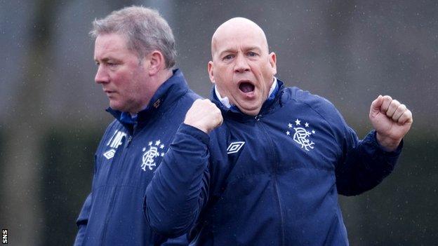 Ally McCoist and Kenny McDowall