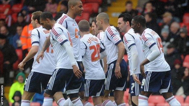 Bolton celebrate