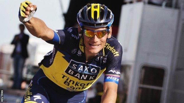 Roman Kreuziger wins the Amstel Gold