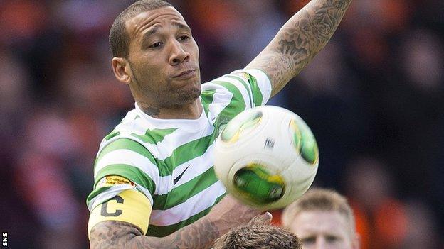 Celtic defender Kelvin Wilson