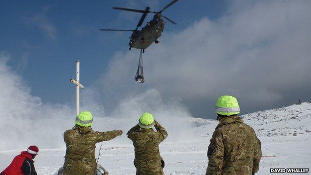 Chinook at Ben More