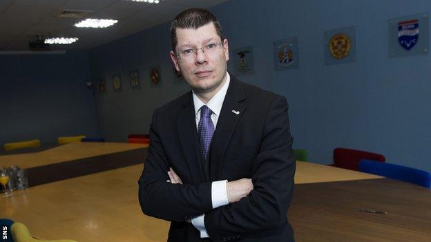 SPL chief executive Neil Doncaster