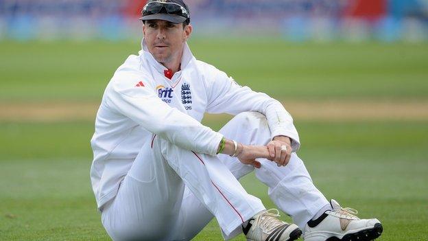 England batsman Kevin Pietersen