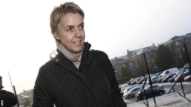 Motherwell chief executive Leeanne Dempster