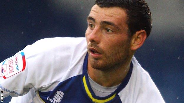 Bury midfielder David Worrall