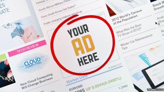 Online adverts