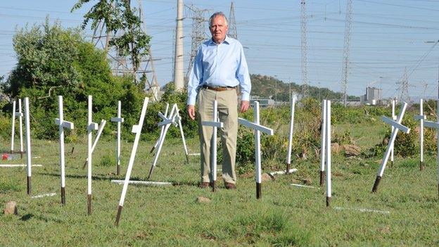 Peter Hain in Marikana