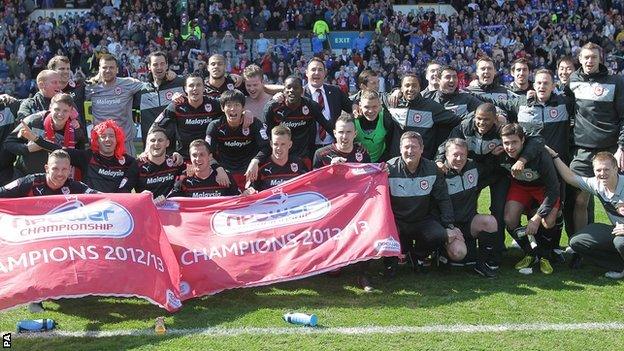 Cardiff champions