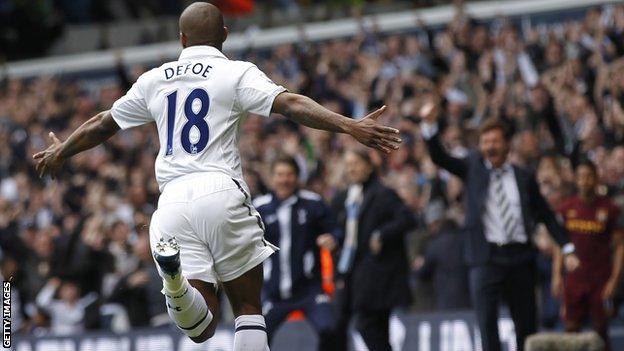 Tottenham's Jermain Defoe