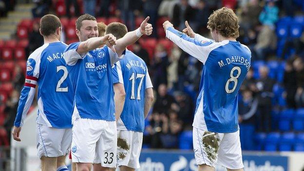 St Johnstone's Murray Davidson