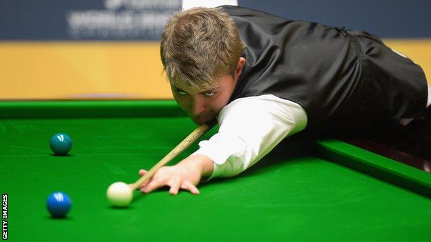 Michael White, 21, at the Crucible