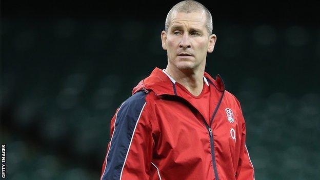 England head coach Stuart Lancaster