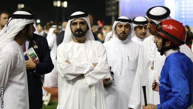 Sheikh Mohammed Al Maktoum & Godolphin team