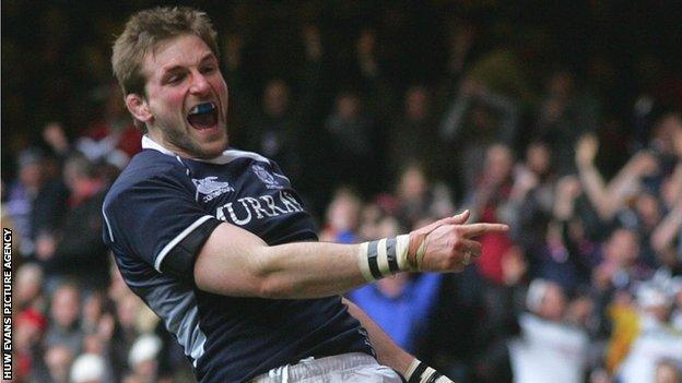 Scotland flanker John Barclay