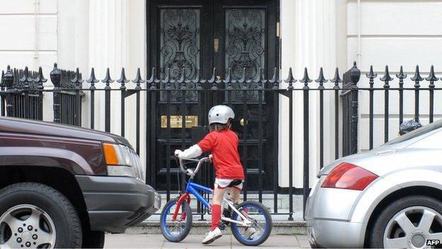 Child on bike