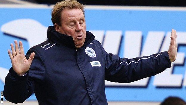 QPR boss Harry Redknapp