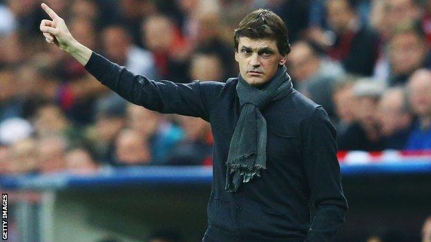 Barcelona coach Tito Vilanova