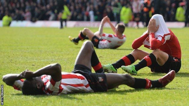 Brentford players