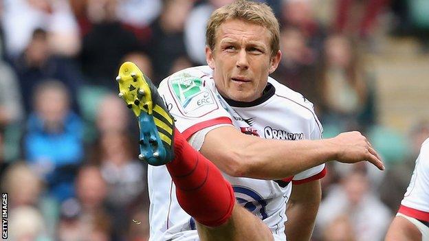 Toulon's Jonny Wilkinson