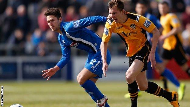 Newport County v Grimsby Town