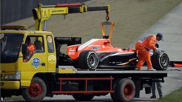 Marussia car