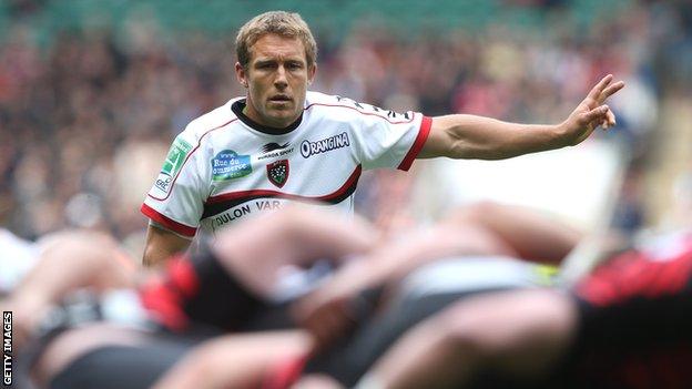 Toulon fly-half Jonny Wilkinson