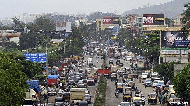 Mumbai street scene