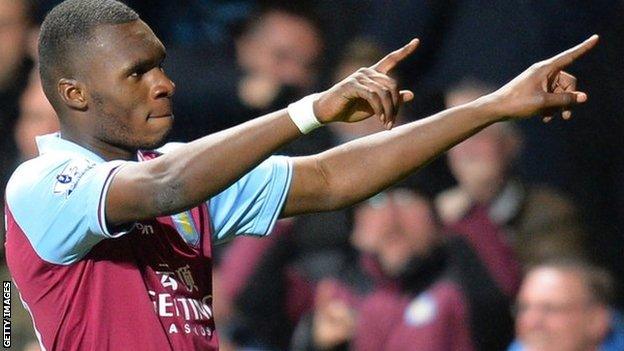 Aston Villa's Christian Benteke