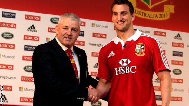 Warren Gatland, Sam Warburton