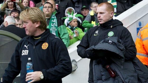 Stuart McCall and Neil Lennon