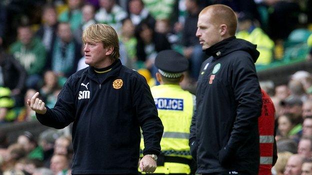 Stuart McCall and Neil Lennon