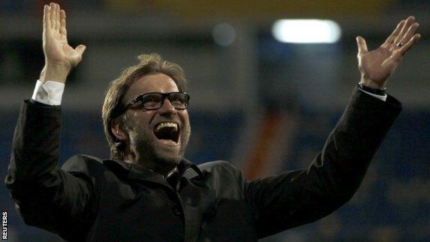 Borussia Dortmund coach Jurgen Klopp