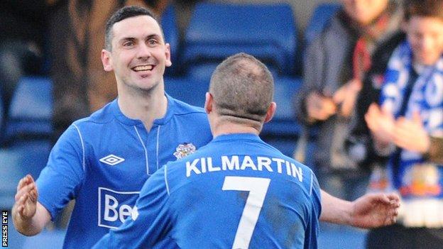 Mark Farren of Glenavon