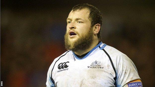 Glasgow Warriors prop Ryan Grant