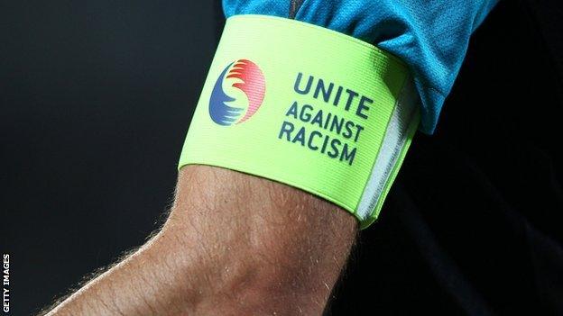 Unite Against racism armband