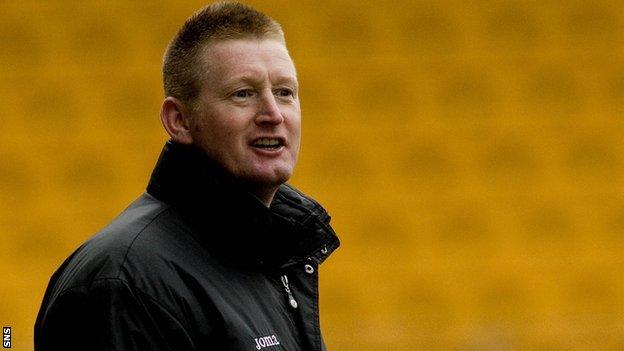 St Johnstone manager Steve Lomas