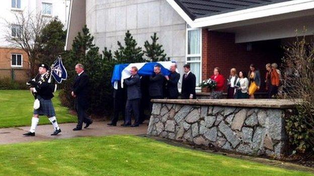 Brian Adam funeral