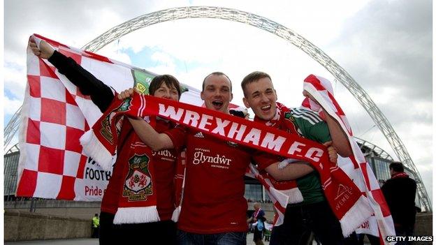 Wrexham fans