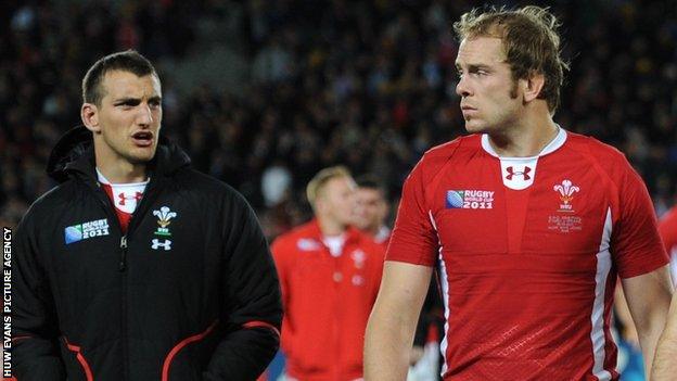 Sam Warburton and Alun Wyn Jones