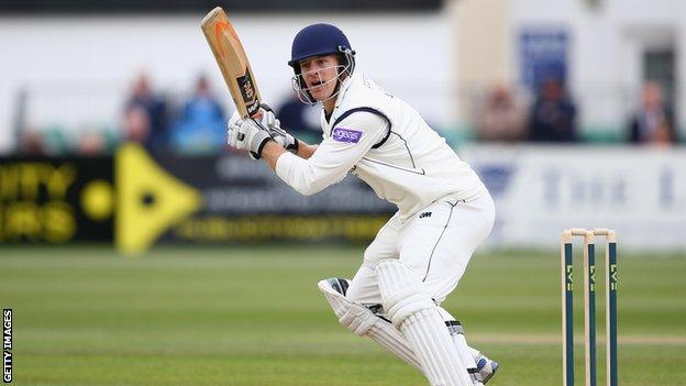 Hampshire batsman Jimmy Adams