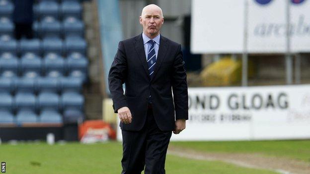 Dundee boss John Brown