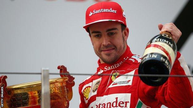 Ferrari F1 driver Fernando Alonso