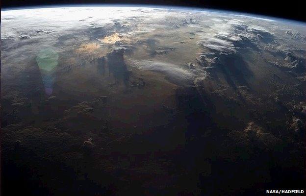 View of Earth