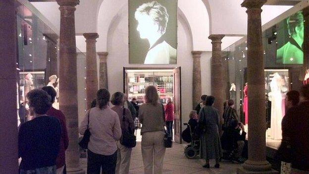 Princess Diana exhibition at Althorp House