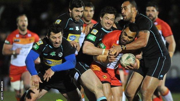 London Broncos v Catalan Dragons