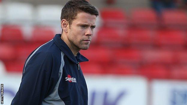 New Accrington Stanley manager James Beattie