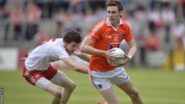 Armagh debutant Ciaron O'Hanlon