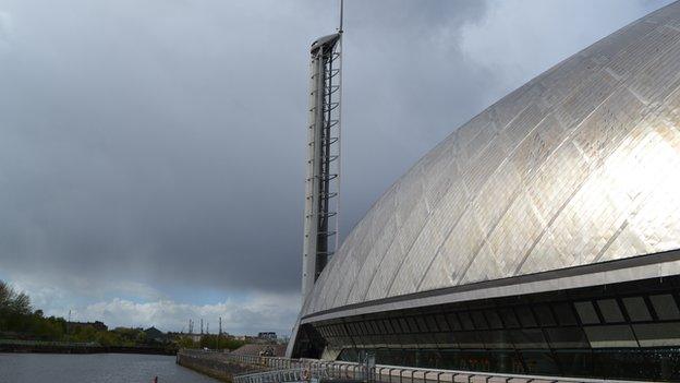 glasgow science centre tower